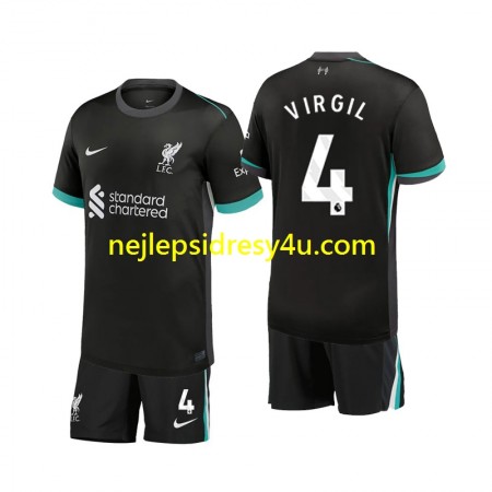 Fotbalový Dres Liverpool Virgil 4 Dětské Venkovní 2024/25